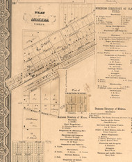 Mokena Village - Will Co., Illinois 1862 Old Town Map Custom Print - Will Co.