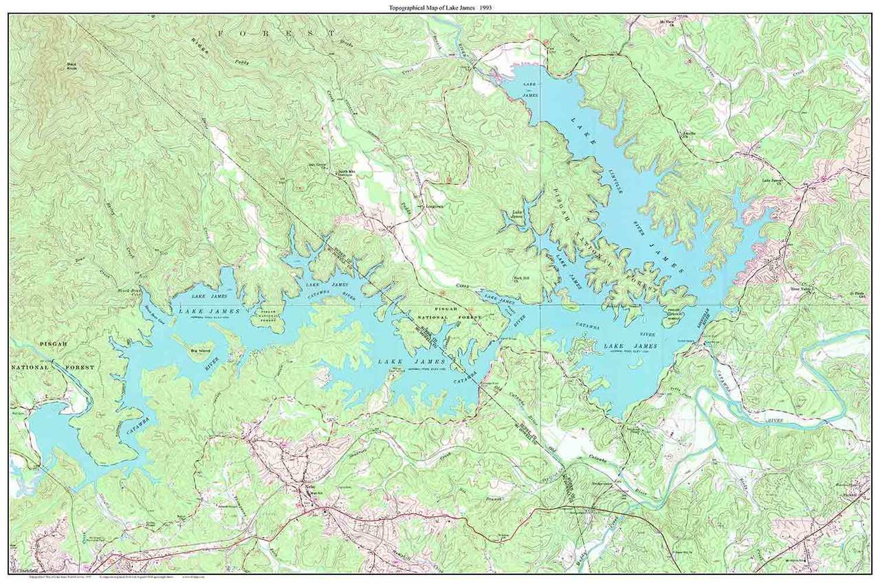 Lake James 1993 Custom USGS Old Topo Map North Carolina OLD MAPS   LakeJames 1997 Web  53943.1555324919.1280.1280 