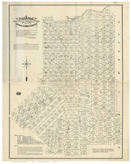 Warren & Forest County Pennsylvania 1881 - Old Map Reprint