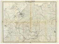 DeKalb County 1864 Georgia - Old Map Reprint