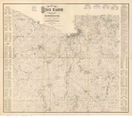 Blue Earth County Minnesota 1879 - Old Map Reprint