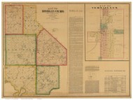 Morgan County Missouri 1880 - Old Map Reprint