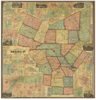 Oneida County New York 1858 - Old Map Reprint