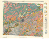 Guilford County Soils Map, 1920 North Carolina - Old Map Reprint