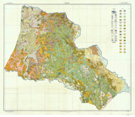 Halifax County Soils Map, 1916 North Carolina - Old Map Reprint