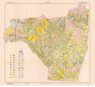 Rutherford County Soils Map, 1914 North Carolina - Old Map Reprint