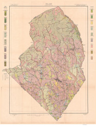 Scotland County Soils Map, 1909 North Carolina - Old Map Reprint