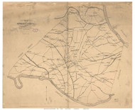 Newbury County 1887 South Carolina - Old Map Reprint