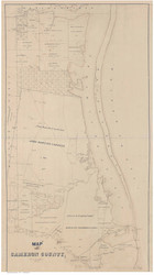 Cameron County Texas 1895 - Old Map Reprint