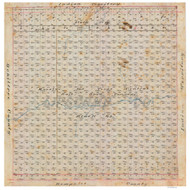 Lipscomb County Texas ca1880 - Old Map Reprint