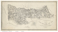 Goochland County Virginia 1863 - Old Map Reprint
