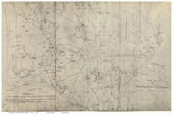 Princess Ann & Norfolk County Virginia 1780 - Old Map Reprint