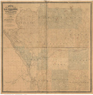 La Crosse County Wisconsin 1874 - Old Map Reprint