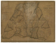 Lancaster County Pennsylvania 1824 - Old Map Reprint