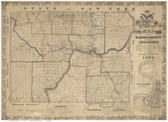 Warren County Pennsylvania 1838 - Old Map Reprint