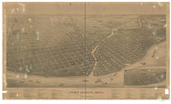 Port Huron, Michigan 1894 Bird's Eye View