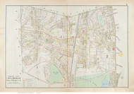 Plate 7, Melrose - parts of Wards 1 and 2, 1906 - Old Street Map Reprint - Middlesex Co. Atlas Vol.2 - Concord to Wakefield
