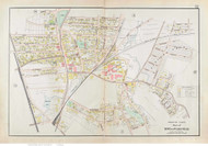 Plate 12, Wakefield (Lincoln School Area), 1906 - Old Street Map Reprint - Middlesex Co. Atlas Vol.2 - Concord to Wakefield