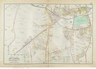 Plate 19, Woburn - parts of Wards 3 and 7, 1906 - Old Street Map Reprint - Middlesex Co. Atlas Vol.2 - Concord to Wakefield