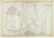 Plate 22, Woburn - parts of Wards 4 and 5, 1906 - Old Street Map Reprint - Middlesex Co. Atlas Vol.2 - Concord to Wakefield
