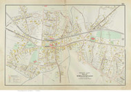 Plate 36, Lexington (Common Area), 1906 - Old Street Map Reprint - Middlesex Co. Atlas Vol.2 - Concord to Wakefield
