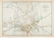 Plate 43, Concord (Concord River Area), 1906 - Old Street Map Reprint - Middlesex Co. Atlas Vol.2 - Concord to Wakefield