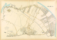 Part of Chicopee - Plate 4, Massachusetts 1912 Old Town Map Reprint - Hampden Co.