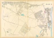 Part of Chicopee - Plate 5, Massachusetts 1912 Old Town Map Reprint - Hampden Co.