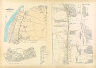 Longmeadow, Massachusetts 1912 Old Town Map Reprint - Hampden Co.
