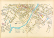 Westfield, Massachusetts 1912 Old Town Map Reprint - Hampden Co.