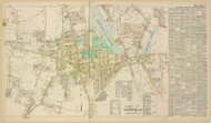 Whitman Village, Massachusetts 1903 Old Town Map Reprint - Plymouth Co.