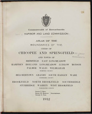 6 - Springfield, Etc., ca. 1900 - Massachusetts Harbor & Land Commission Boundary Atlas Digital Files