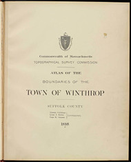 15b - Winthrop, ca. 1900 - Massachusetts Harbor & Land Commission Boundary Atlas Digital Files
