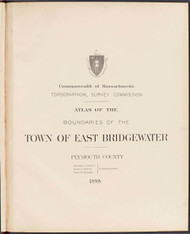 P - East Bridgewater, ca. 1900 - Massachusetts Harbor & Land Commission Boundary Atlas Digital Files