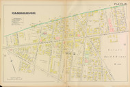Cambridge Ward 2 Cambridge St Plate 20, 1886 - Old Street Map Reprint -Cambridge 1886 Atlas