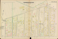 Cambridge Ward 2 Plate 19, 1886 - Old Street Map Reprint -Cambridge 1886 Atlas