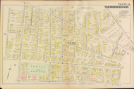 Cambridge Ward 2 Plate 21, 1886 - Old Street Map Reprint -Cambridge 1886 Atlas