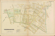 Cambridge Ward 5_Botanic Garden Plate 9, 1886 - Old Street Map Reprint -Cambridge 1886 Atlas