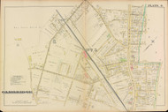 Cambridge Ward 5 Plate 8, 1886 - Old Street Map Reprint -Cambridge 1886 Atlas