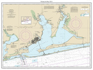 Pensacola Bay 2014 - Florida 80,000 Scale Custom Chart