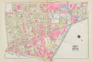 Cambridge Ward 2 Main Street Plate 7, 1930 - Old Street Map Reprint -Cambridge 1930 Atlas