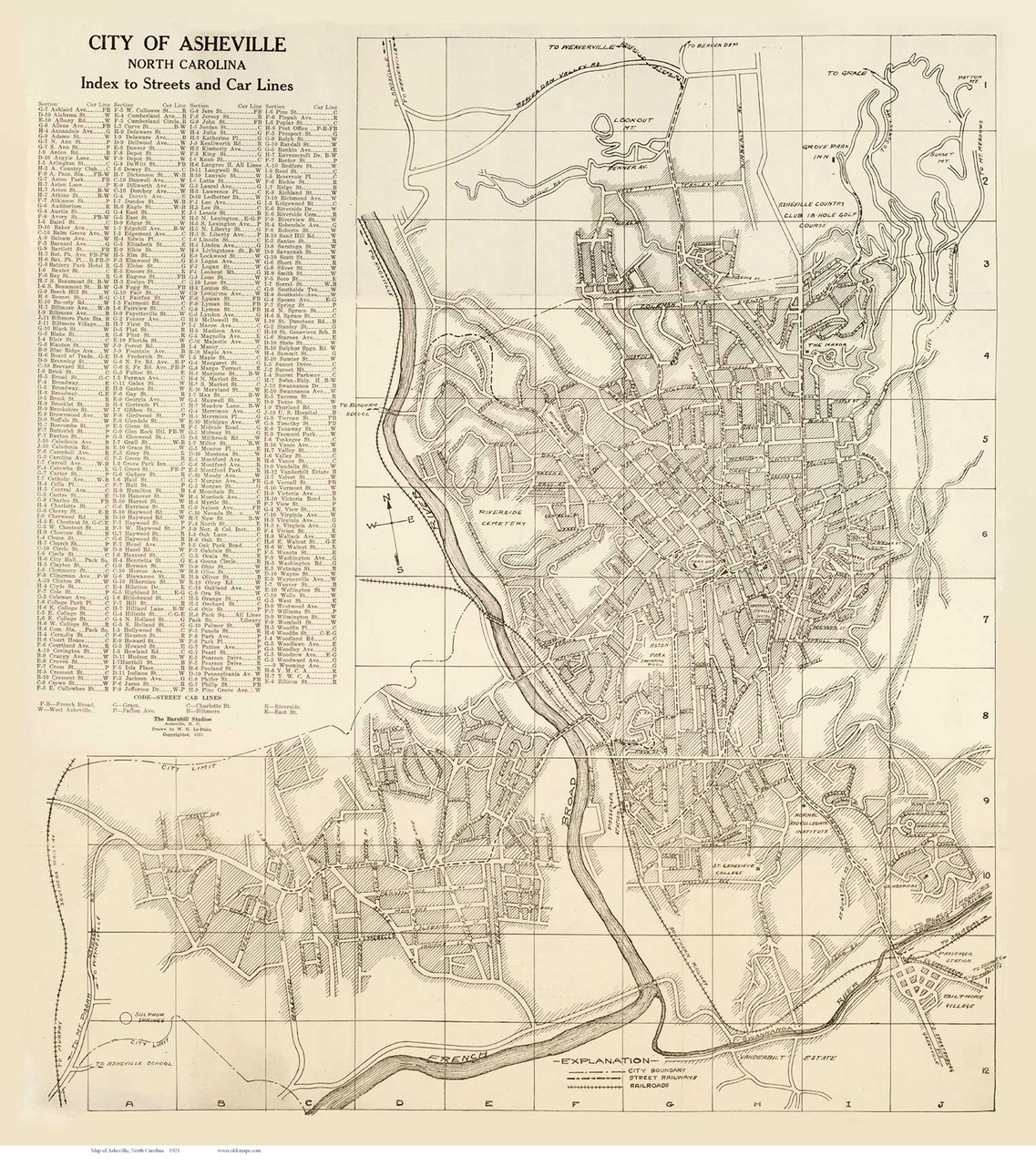 Asheville 1921 Old Map Reprint North Carolina Cities OLD MAPS   Asheville 1921 Web  70724.1670474025.1280.1280 