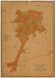 Pender Co. Farm City 1922  - Old Map Reprint - North Carolina  Cities