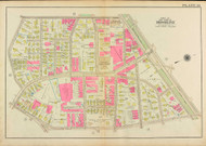 Plate 14, Harvard Street, 1927 - Old Street Map Reprint - Cabot School, Coolidge Corner, St Paul Street, Park Street -Brookline 1927 Atlas