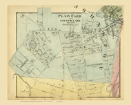 Johnston, Plain Farm & Silver Lake, Rhode Island 1870 - Old Town Map Reprint