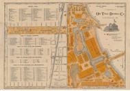 Chicago Columbian Exposition (Distillery) 1892 Rand, McNally  - Old Map Reprint -  Illinois Cities