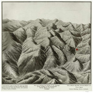 Las Animas, Eureka, and Red Mountain Mining Districts, Colorado 1904 Bird's Eye View - DVL