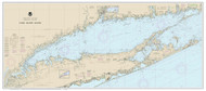 Long Island Sound (Blue Water) 2017 - New York 80,000 Scale Custom Chart