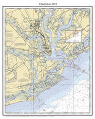 Charleston 2010 - South Carolina 80,000 Scale Custom Chart