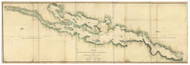 Lake Champlain 1779 - Faden - Vermont Old Map Reprint